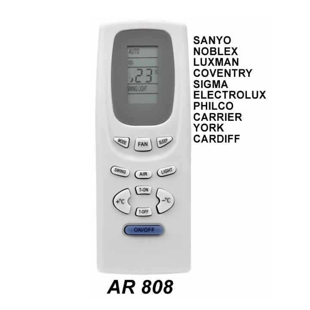 Control Aire Acondicionado Y512f2 Sanyo Noblex Philco