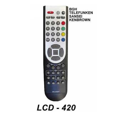 LCD 420 - Control Remoto Para Tcl Sansei Telefunken Er 21604t Bgh