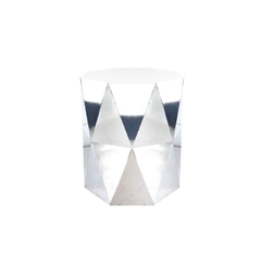 X-PRESS Puff origami cromo - comprar online