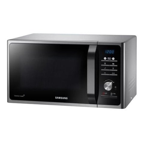 MICROONDAS ATMA 23 LITROS CON GRILL ACERO