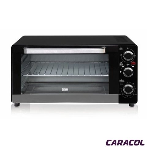 HORNO ELÉCTRICO BGH - Capacidad 40 litros- Potencia 1500 w-