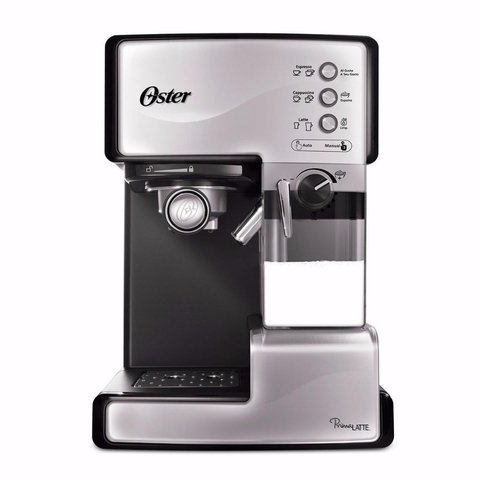 CAFETERA OSTER - 15 BARES DE PRESION - SILVER