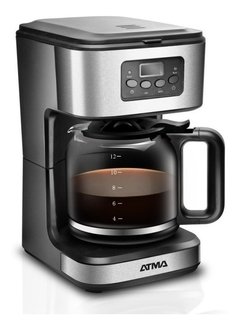 CAFETERA ATMA - C/ TIMER Y RELOJ DIGITAL 1.8Lts