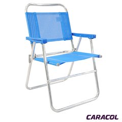 SILLON PLEGABLE DESCANSAR C/COVER 7/8 ALUMINIO - DES8004