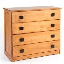 COMODA 4 CAJONES WENGUE O CAOBA - comprar online