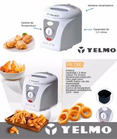 FREIDORA YELMO - YELFR7300*
