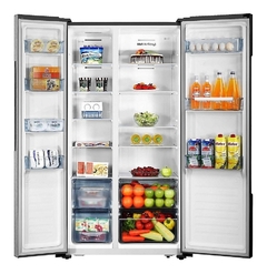 HELADERA SIDE BY SIDE ACERO INOXIDABLE - comprar online