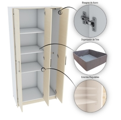 ROPERO 3 PUERTAS - tienda online
