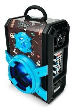 PARLANTE PORTATIL MULTIREPRODUCTOR KAZZ DS 11 30W