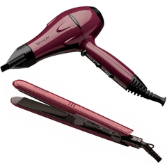 COMBO SECADOR DE PELPO + PLANCHITA - REVLON