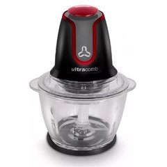 PICADORA DE ALIMENTOS ULTRACOMB - Bol de vidrio con capacidad de 1.2 lt -