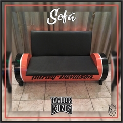 King - Sofá de 03 Lugares - Modelo: Harley Davidson - comprar online