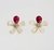 Aros Fucsia PETAL - A4986