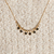 GARGANTILLA CON FLORES Y STRASS - C2786