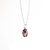 COLGANTE ACERO FLORES Y STRASS - C3016