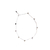 PULSERA DOBLE ACERO CORAZONES - PU2412