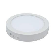 Panel Plafon Led 18W Aplicar Exterior Redondo Blanco - comprar online