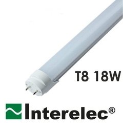 Tubo LED 18w 1,20 Mts Luz Fría Interelec