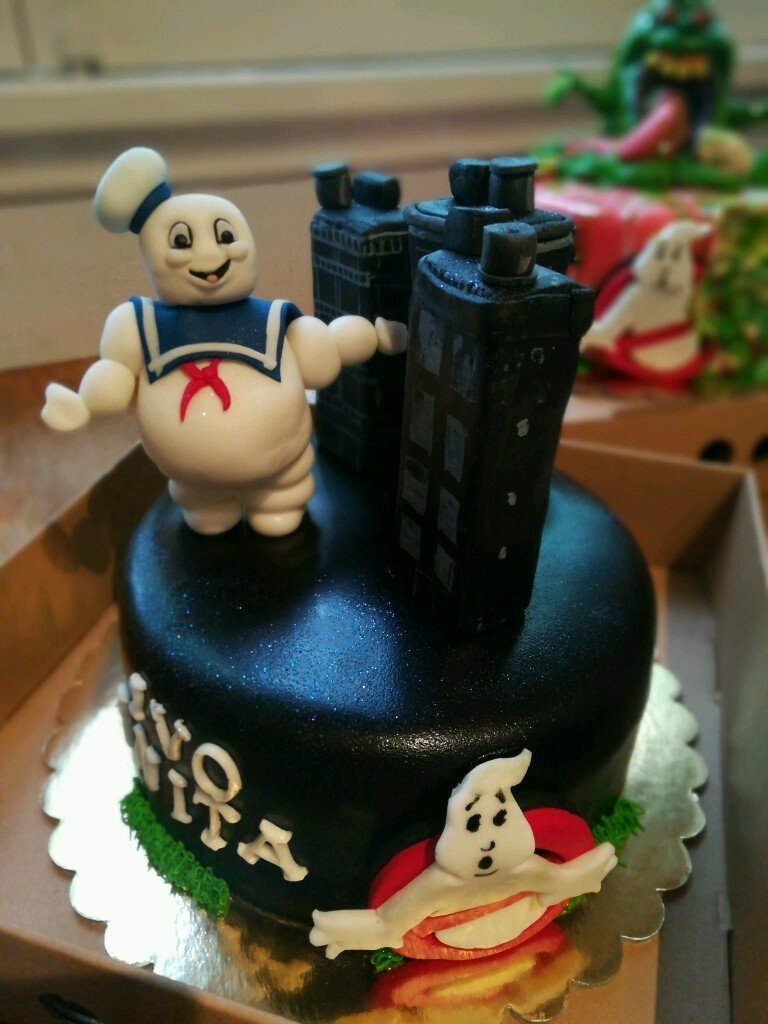 Torta de diseño Stay Pufft Ghostbusters