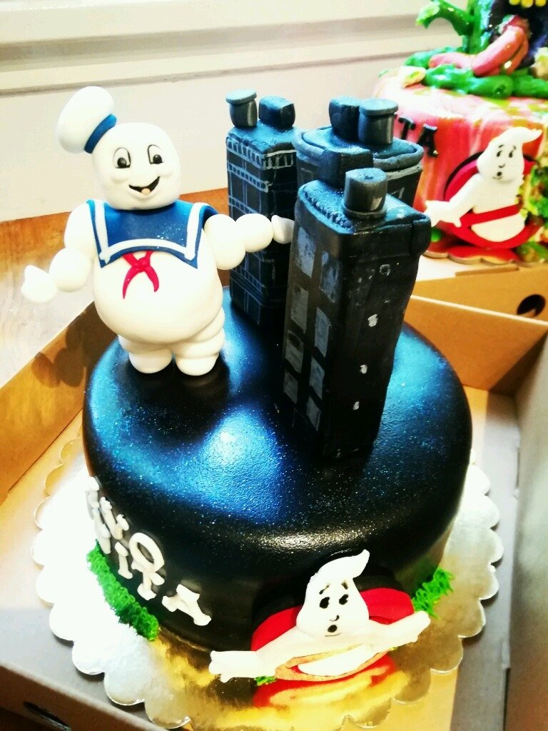 Torta de diseño Stay Pufft Ghostbusters