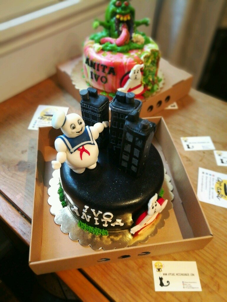 Torta de diseño Stay Pufft Ghostbusters