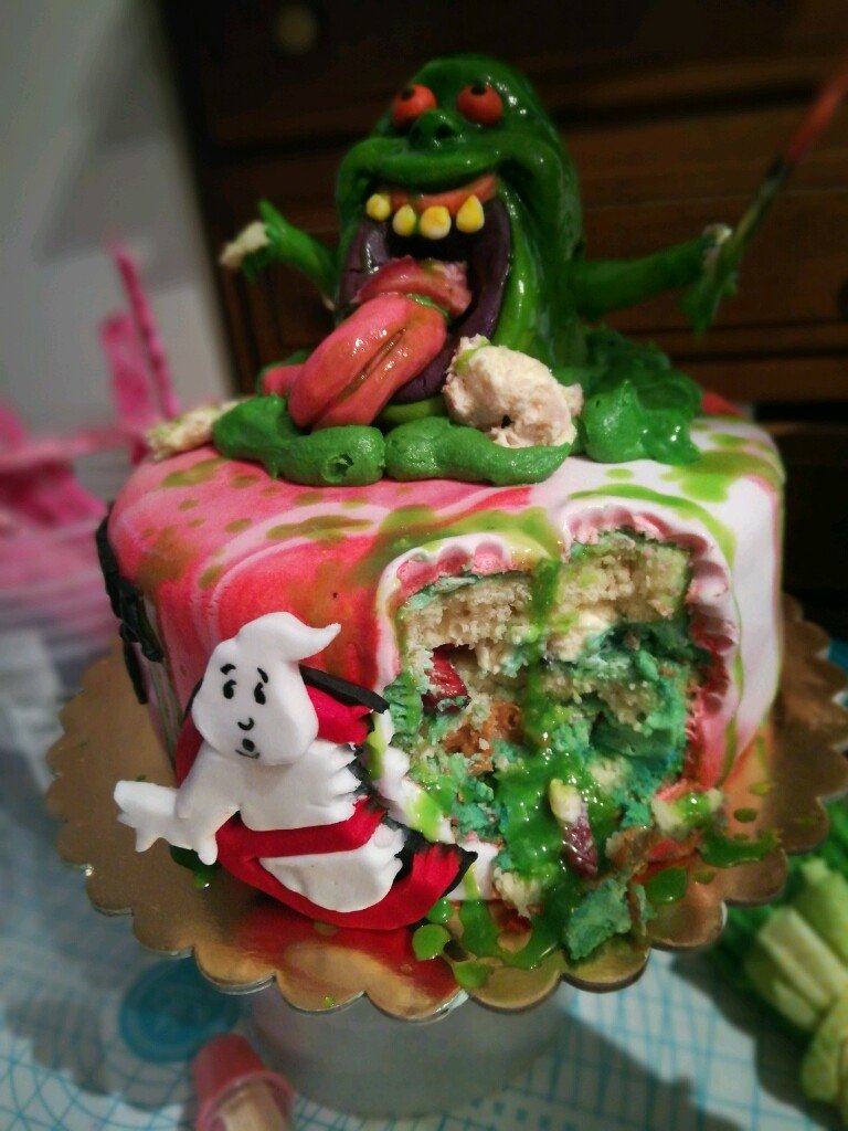 Torta de diseño Pegajoso Ghostbusters