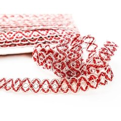 Galon zigzag lurex, colores varios