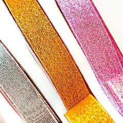 Galon Cinta Glitter, varios colores y medidas