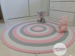 Decoração quarto de bebê cinza e rosa