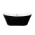 Tina de baño Moorea 170 blanco con negro con Llave FS002NQ en internet