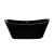 Tina de baño Moorea 170 negro mate / brillo con Llave FS001 - tienda en línea