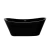 Tina de baño Moorea 170 negro mate / brillo