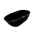 Tina de baño Akor negro mate / brillo con llave FS001D en internet