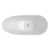 Tina de baño Akor blanco con negro con Llave FS001D - tienda en línea
