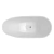 Tina de baño Akor blanco con negro con Llave FS002NC - tienda en línea