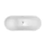 Tina de baño Moorea 170 blanco con negro con Llave FS002NC - tienda en línea