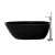 Tina de baño Akor negro mate / brillo con llave FS002NQ