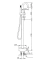 Tina de baño Akor negro mate / brillo con llave FS001D - comprar en línea