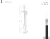 Tina de baño Mykonos negro mate / brillo con llave FS002DC - comprar en línea