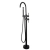 Tina de baño Mykonos negro mate / brillo con llave FS001N - comprar en línea