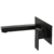 Monomando para tina o lavabo a muro negro mate FS-004N