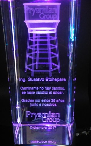 Bloque de cristal XXL - comprar online