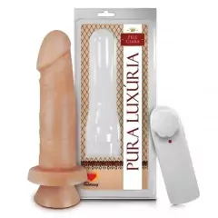 PRÓTESE REALÍSTICO COM VENTOSA E VIBRO 14,5X3,6CM SEXY FANTASY 1430CV.B 1462