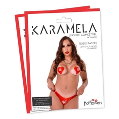 LINGERIE COMESTÍVEL KARAMELA HOT FLOWERS na internet