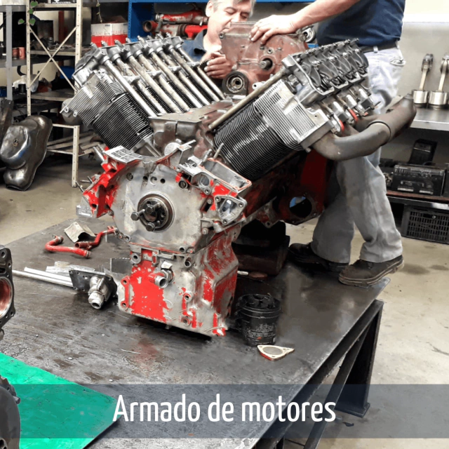 Armado de motores | Probados en banco de pruebas - Rectificaciones Motores Pesados SA