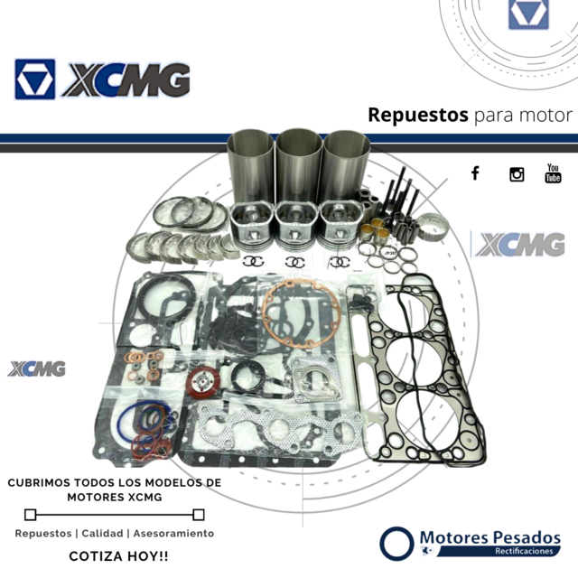 XCMG | Repuestos Motor Chino