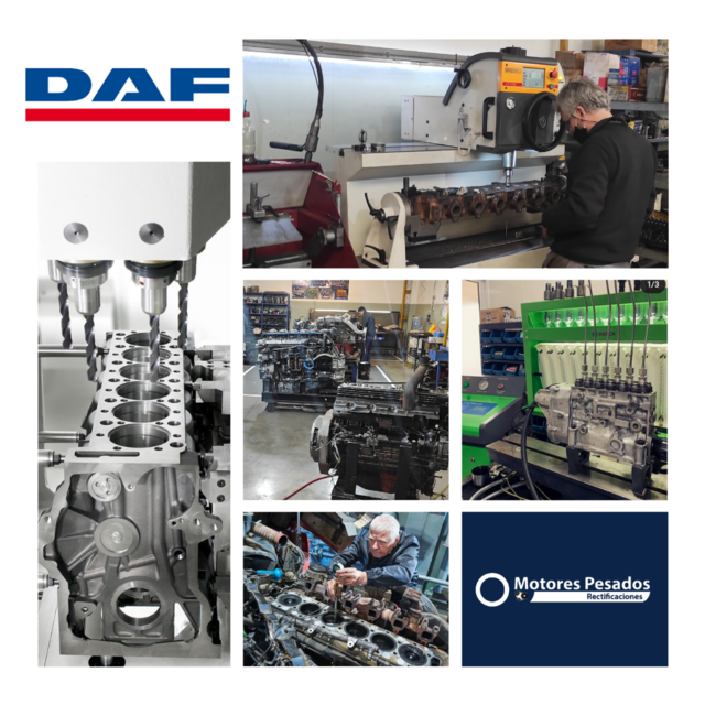 Rectificación motores Daf