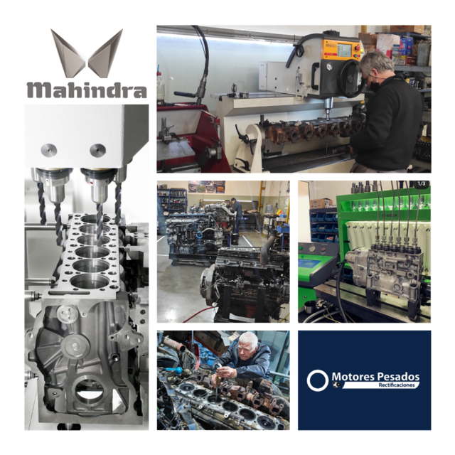 Rectificación motores Mahindra