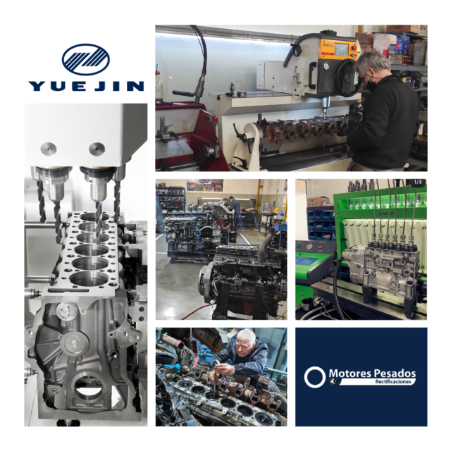 Rectificación motores Yejin