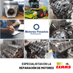Rectificación motores Claas
